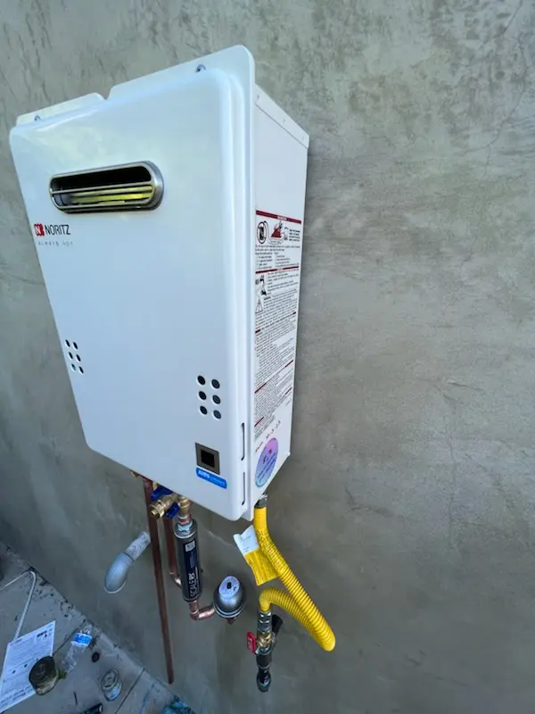 Tankless water heater installation for Scorton Shores homes